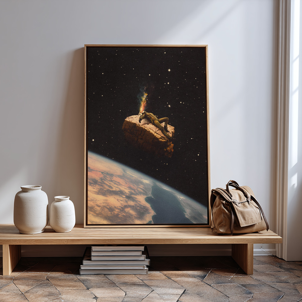 Canvas schilderi - Surrender bij de ingang