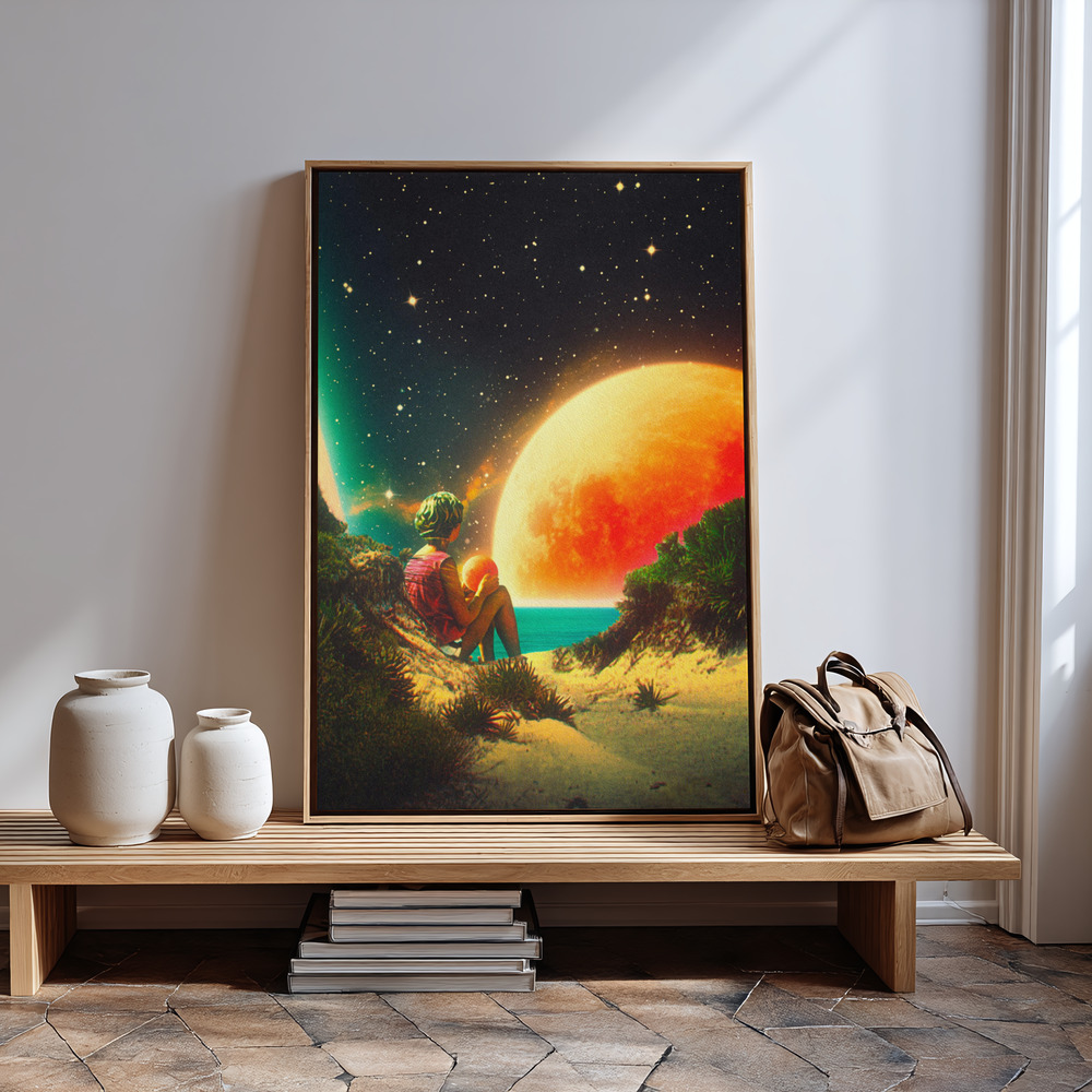 Stampe su tela - Hope in guest room