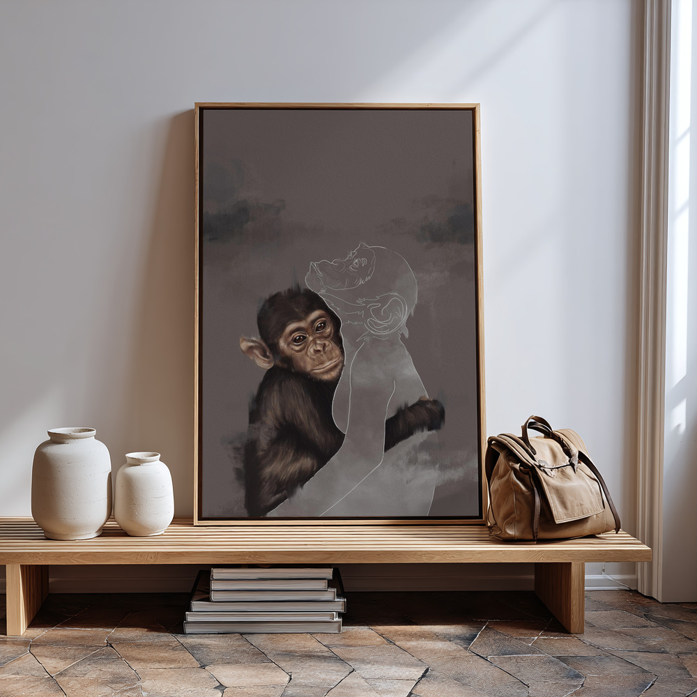 Leinwandbild - Where Art Thou in guest room