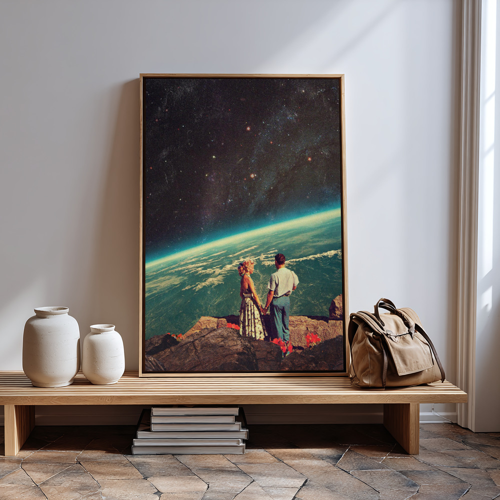 Leinwandbild - Love in guest room