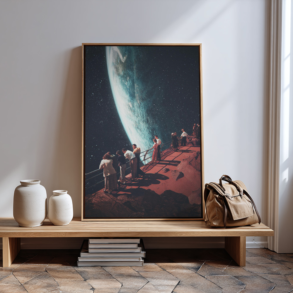 Leinwandbild - Missing the Ones We Left Behind in guest room