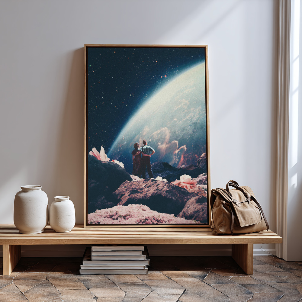 Leinwandbild - Often Mistaken for Absent in guest room
