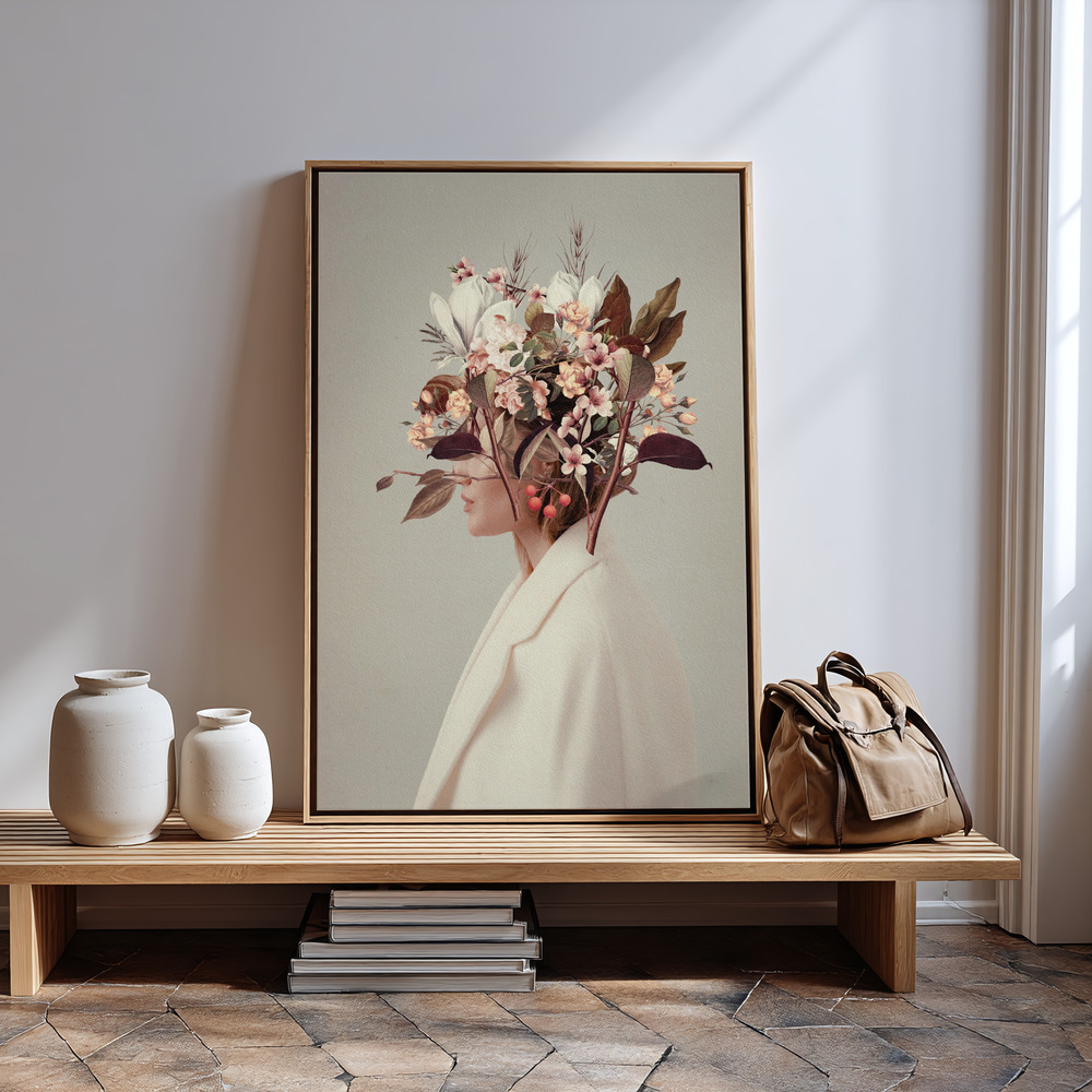 Canvas print - I Fell In Love With Fall Because of You in guest room
