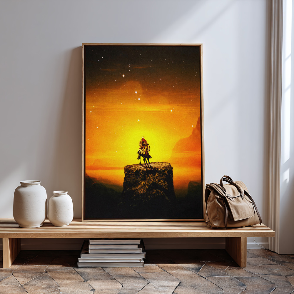 Toile - Cowboy III à l'entrée