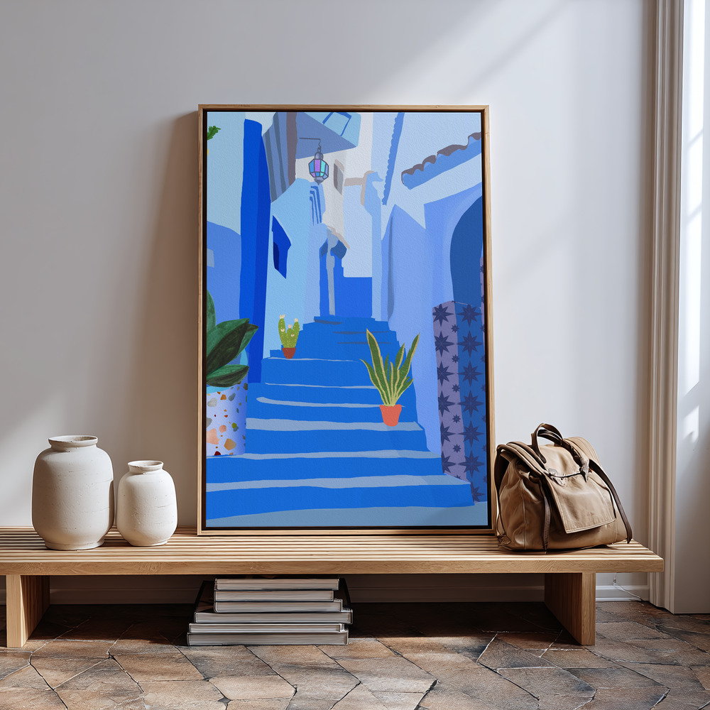 Canvas print - Morocco in guest room