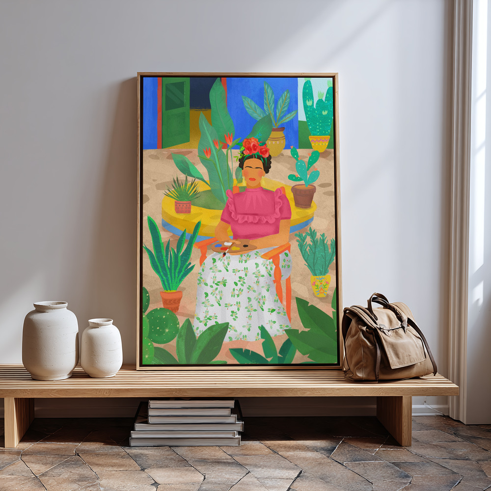 Stampe su tela - Frida in guest room