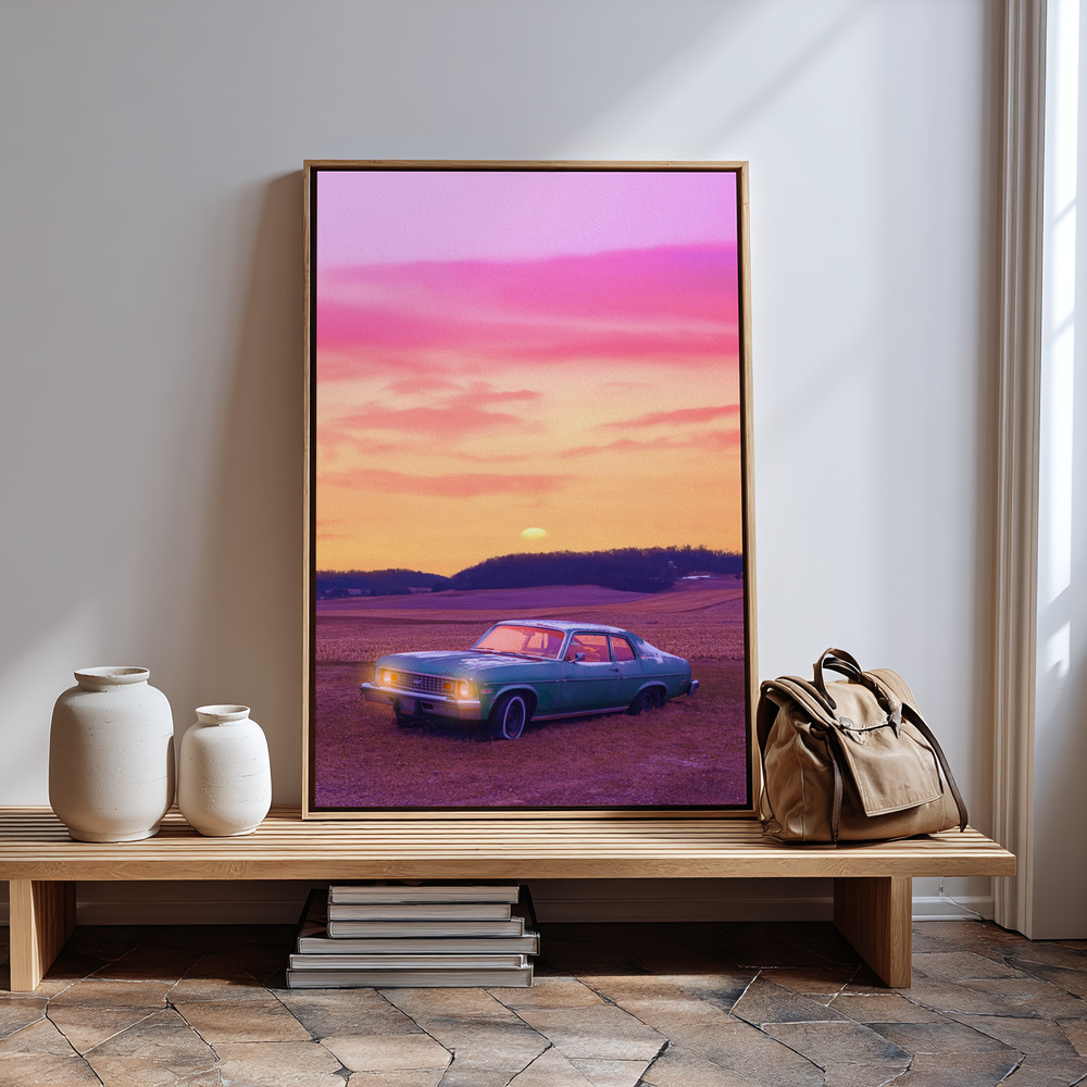 Canvas print - Serene View in guest room