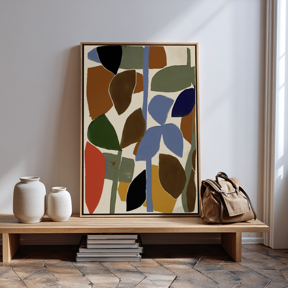 Canvas print - Botanical Impression No 2 by the entrance