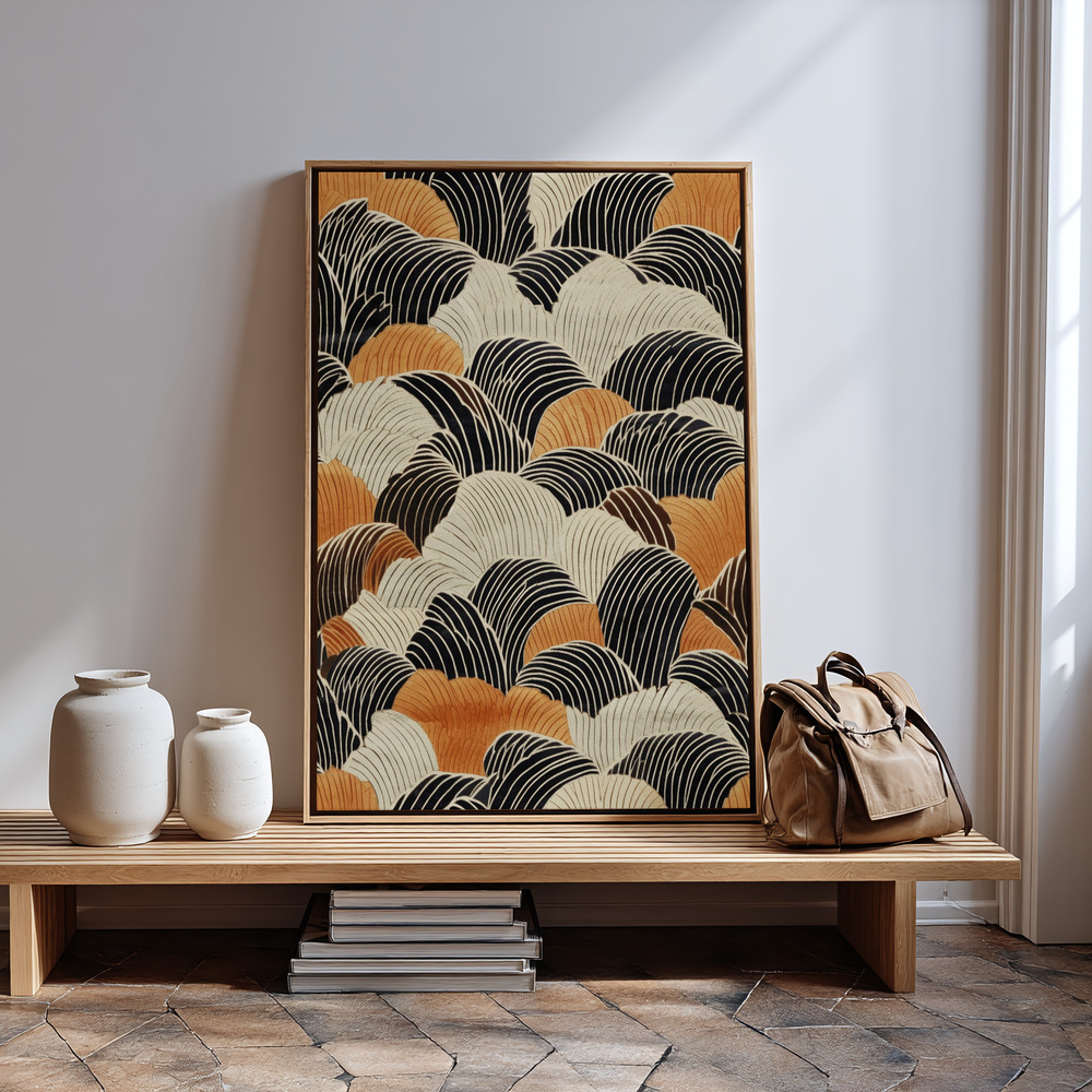 Canvas taulu - Shell Mountains sisäänkäynnin luona