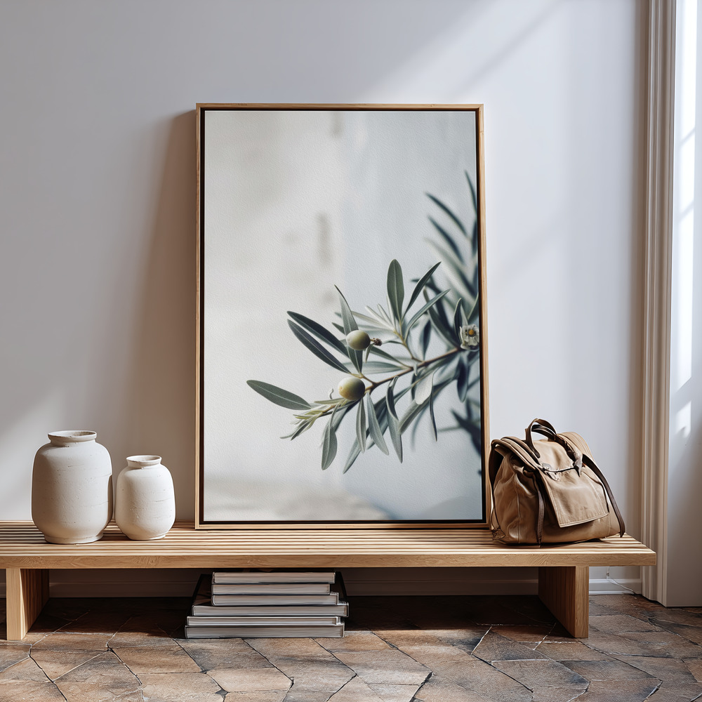 Canvas print - Olives in guest room