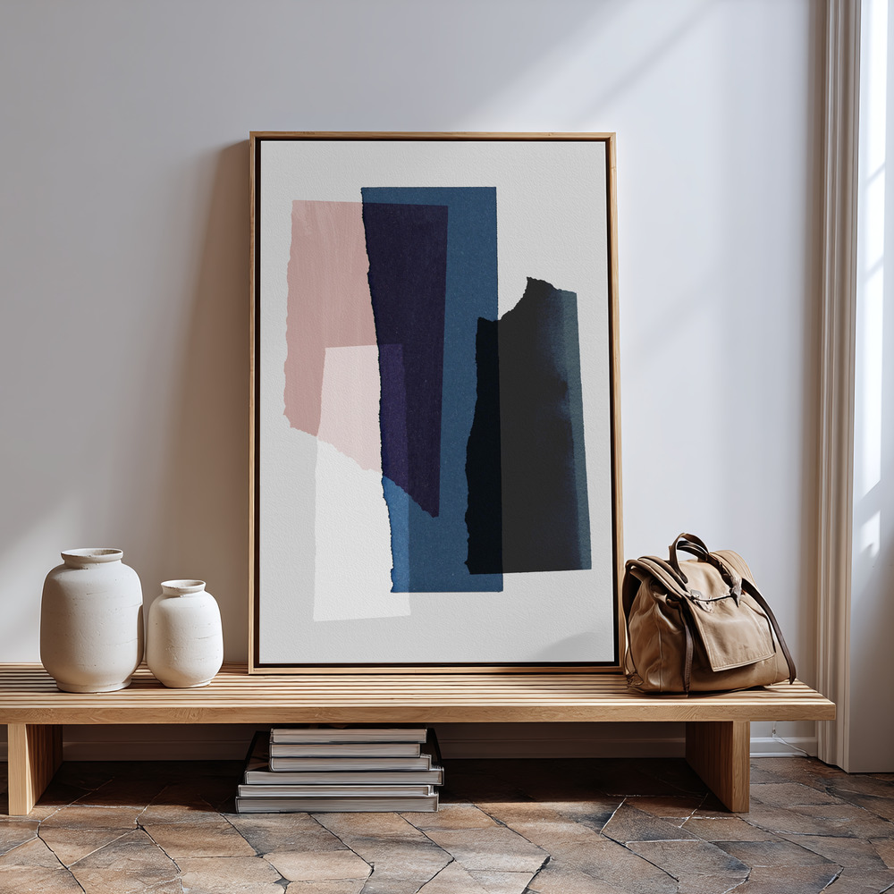 Canvas schilderi - Pieces 3 bij de ingang