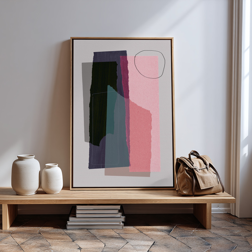 Canvas print - Pieces 5C by the entrance
