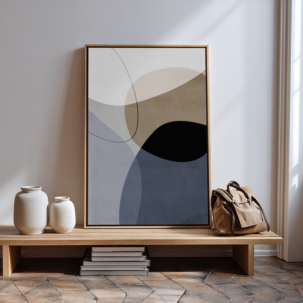 Canvas print - Graphic 210Y in guest room