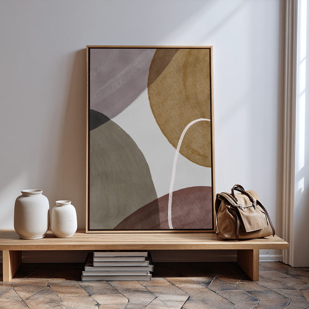 Canvas print - Graphic 235 by the entrance