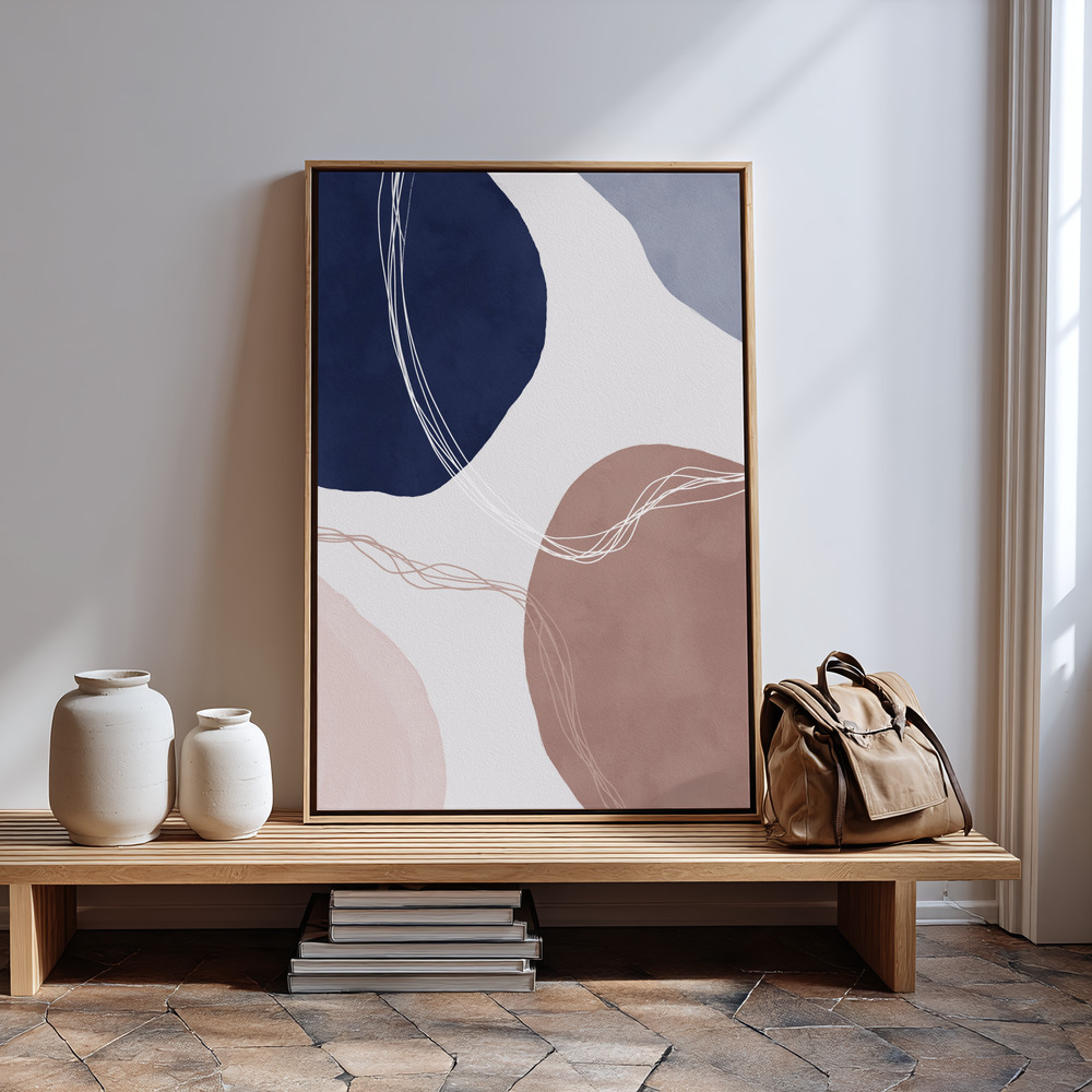 Canvas schilderi - Graphic 248 bij de ingang