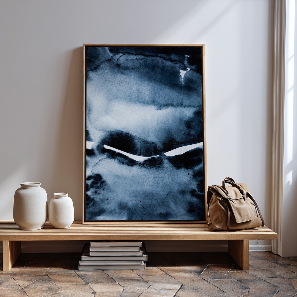 Canvas print - Watercolors 6 in guest room