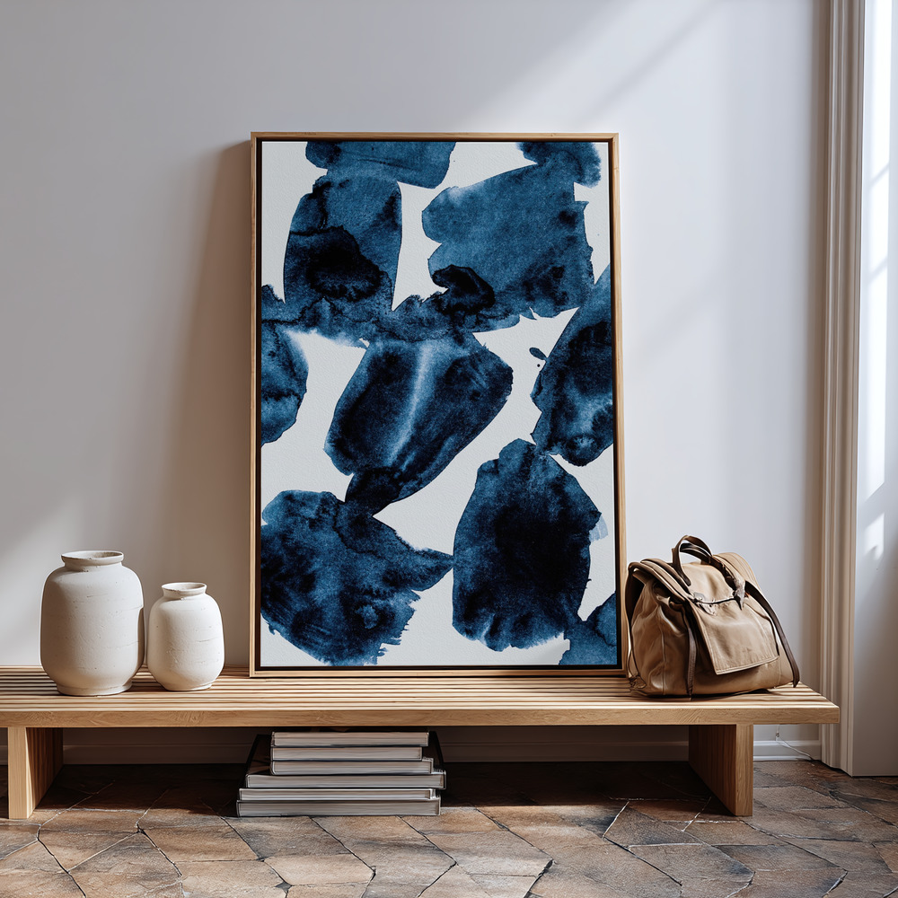 Canvas print - Watercolors 5 in guest room