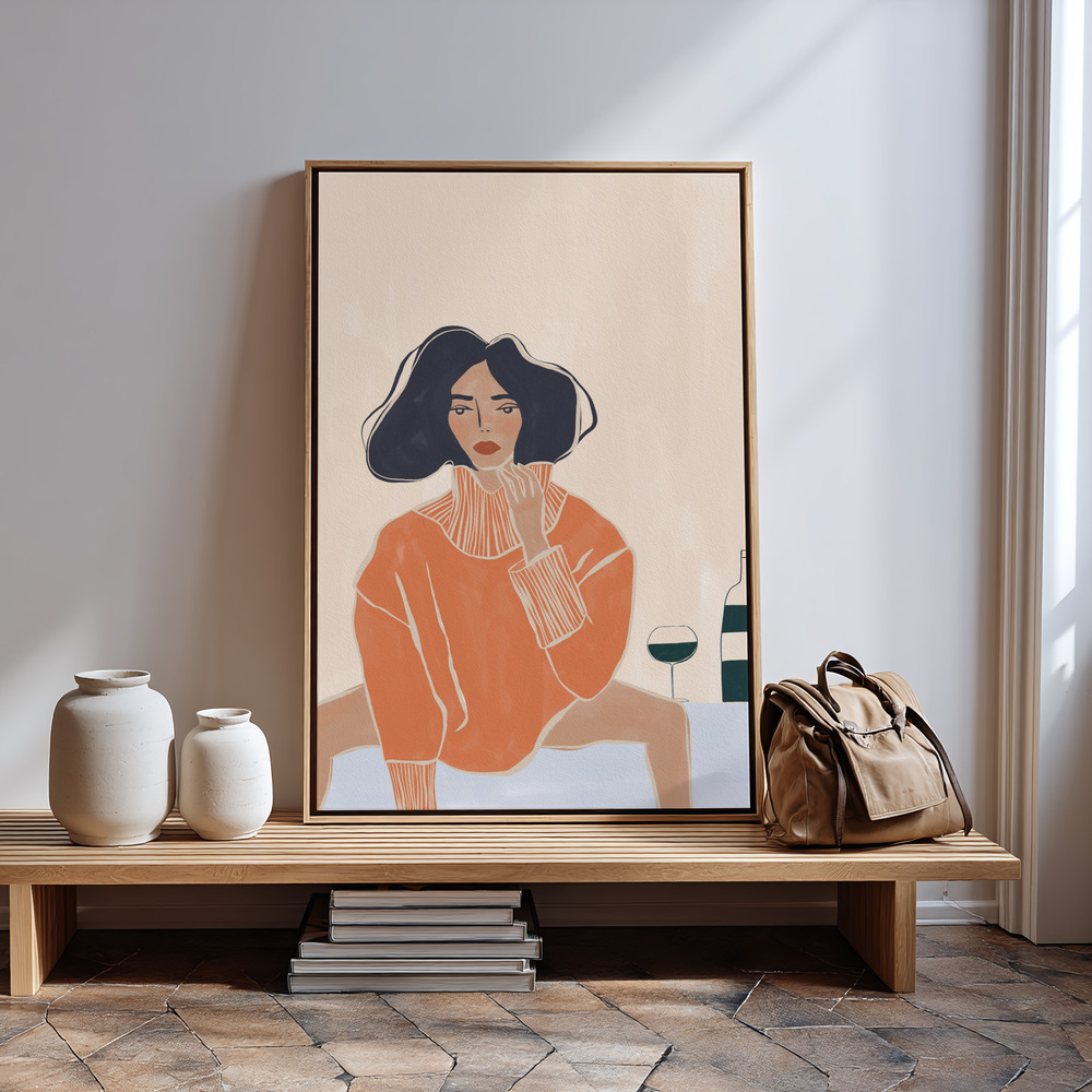 Stampe su tela - It's a Mood in guest room