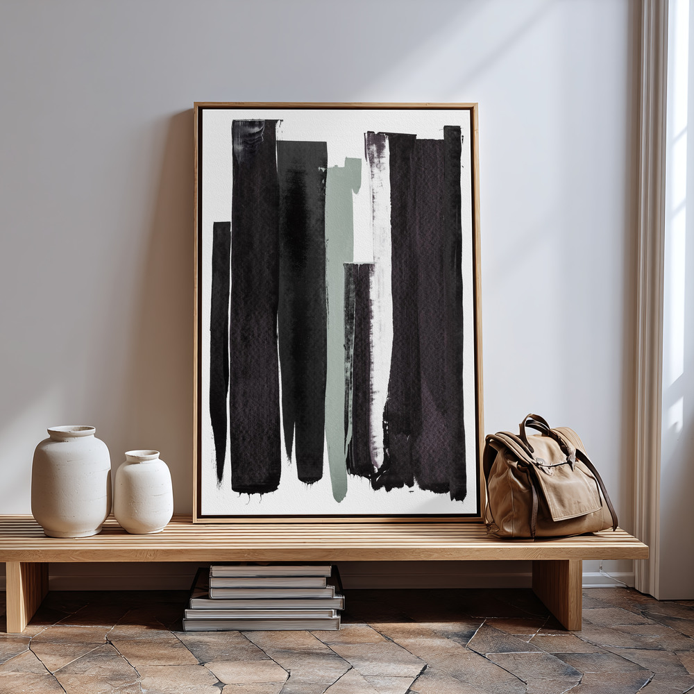 Canvas print - Elemental in guest room