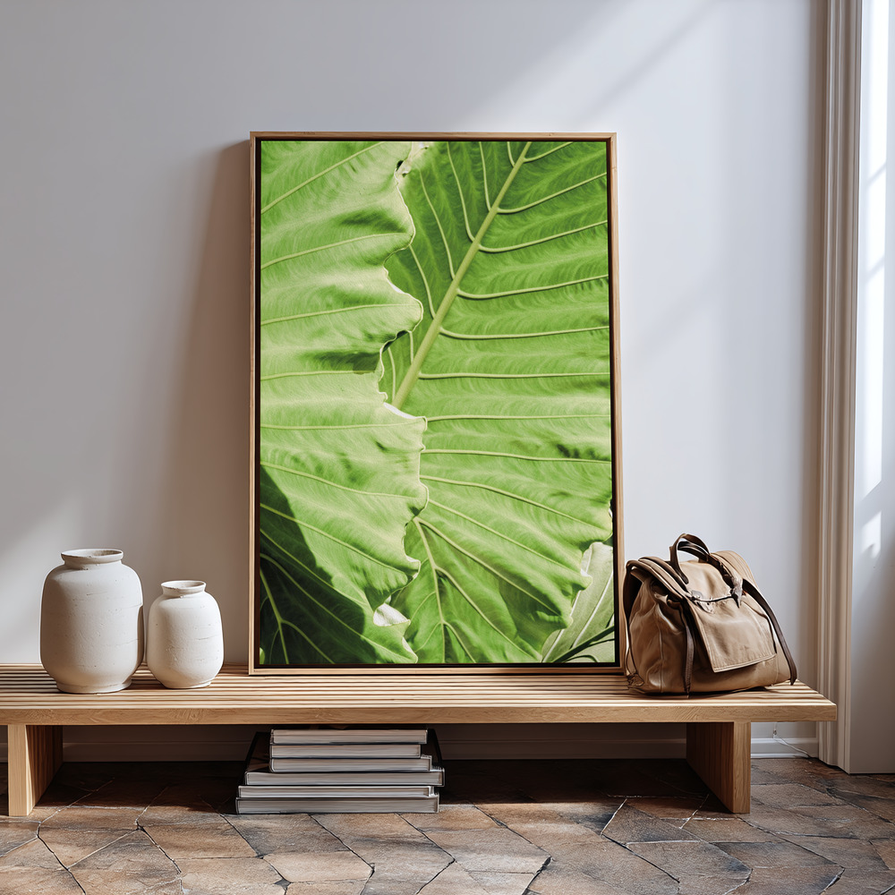 Canvas print - Elephants Ears in guest room