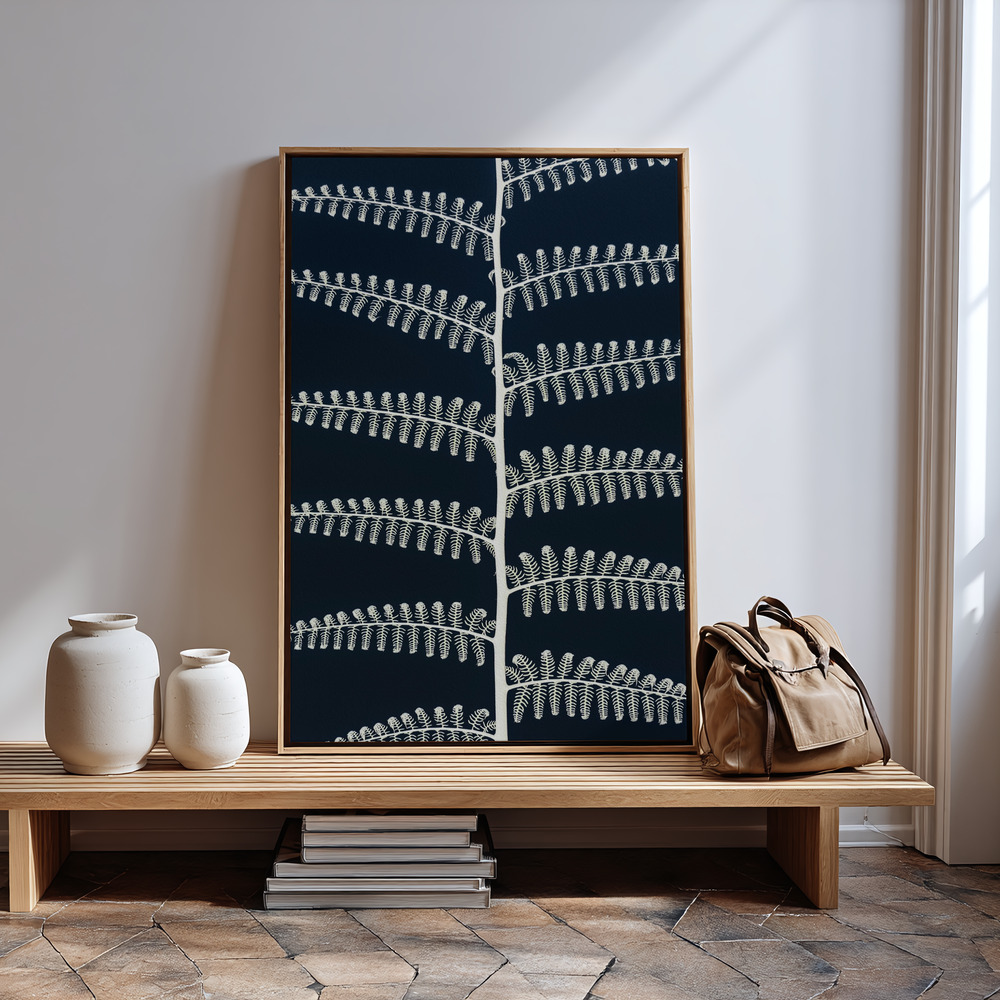 Canvas schilderi - Fern bij de ingang