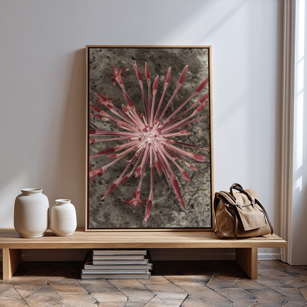 Stampe su tela - Fire Lilly in guest room