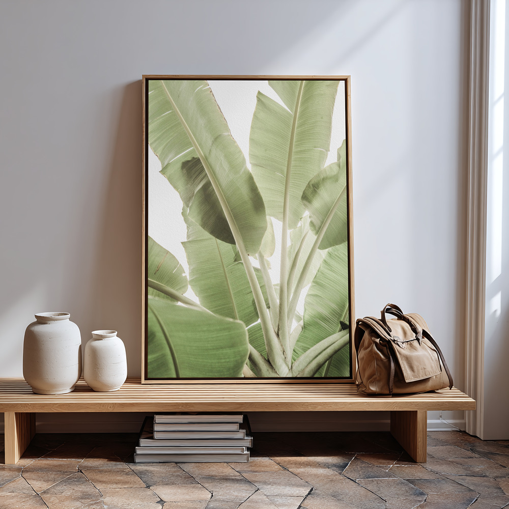 Canvas schilderi - Full Bloom bij de ingang