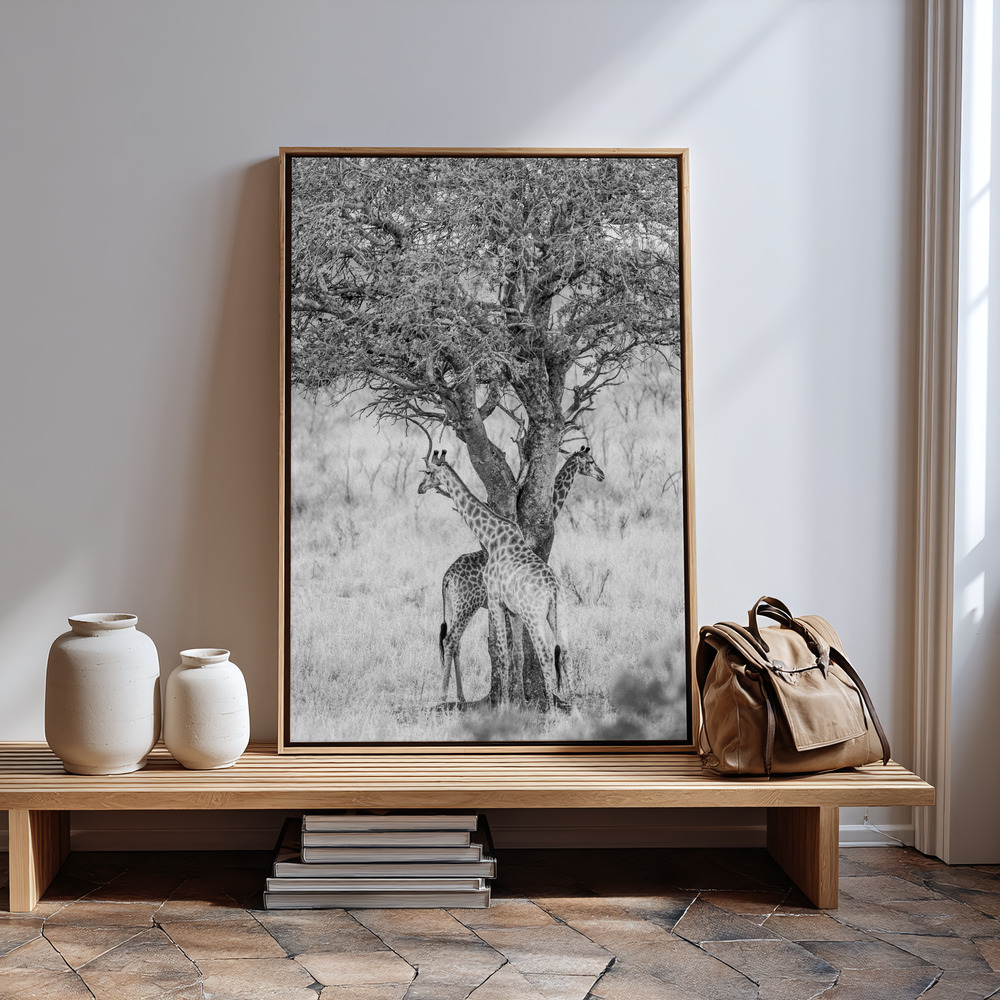 Canvas print - Got Your Back in guest room