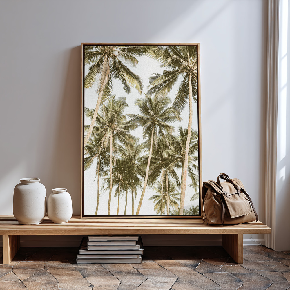 Canvas print - Island Bliss in guest room