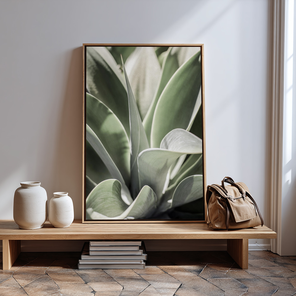 Canvas schilderi - Karro Bloom bij de ingang