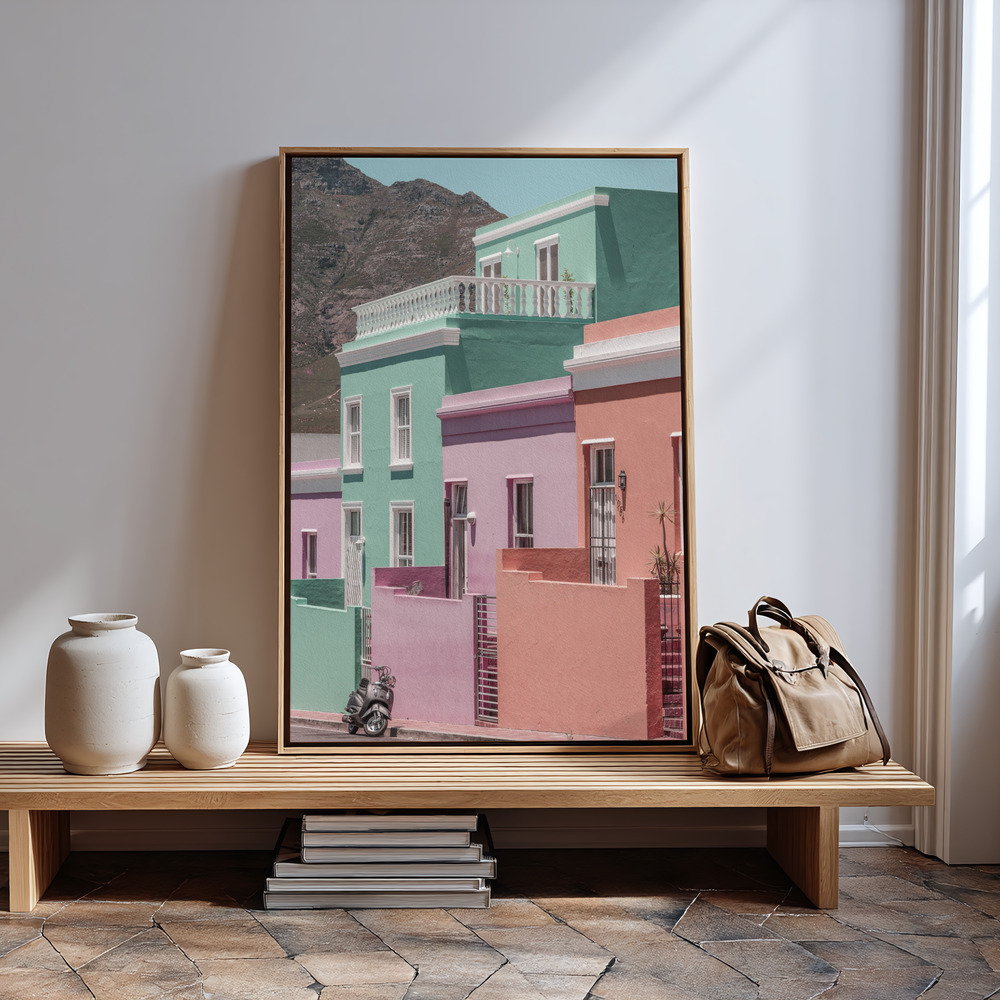 Canvas print - Locals Only in guest room