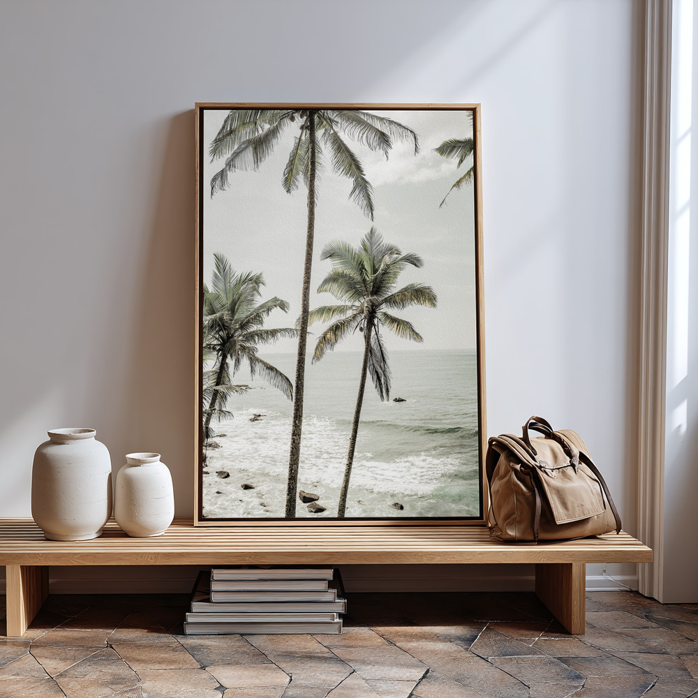 Canvas print - Love Her Madly in guest room