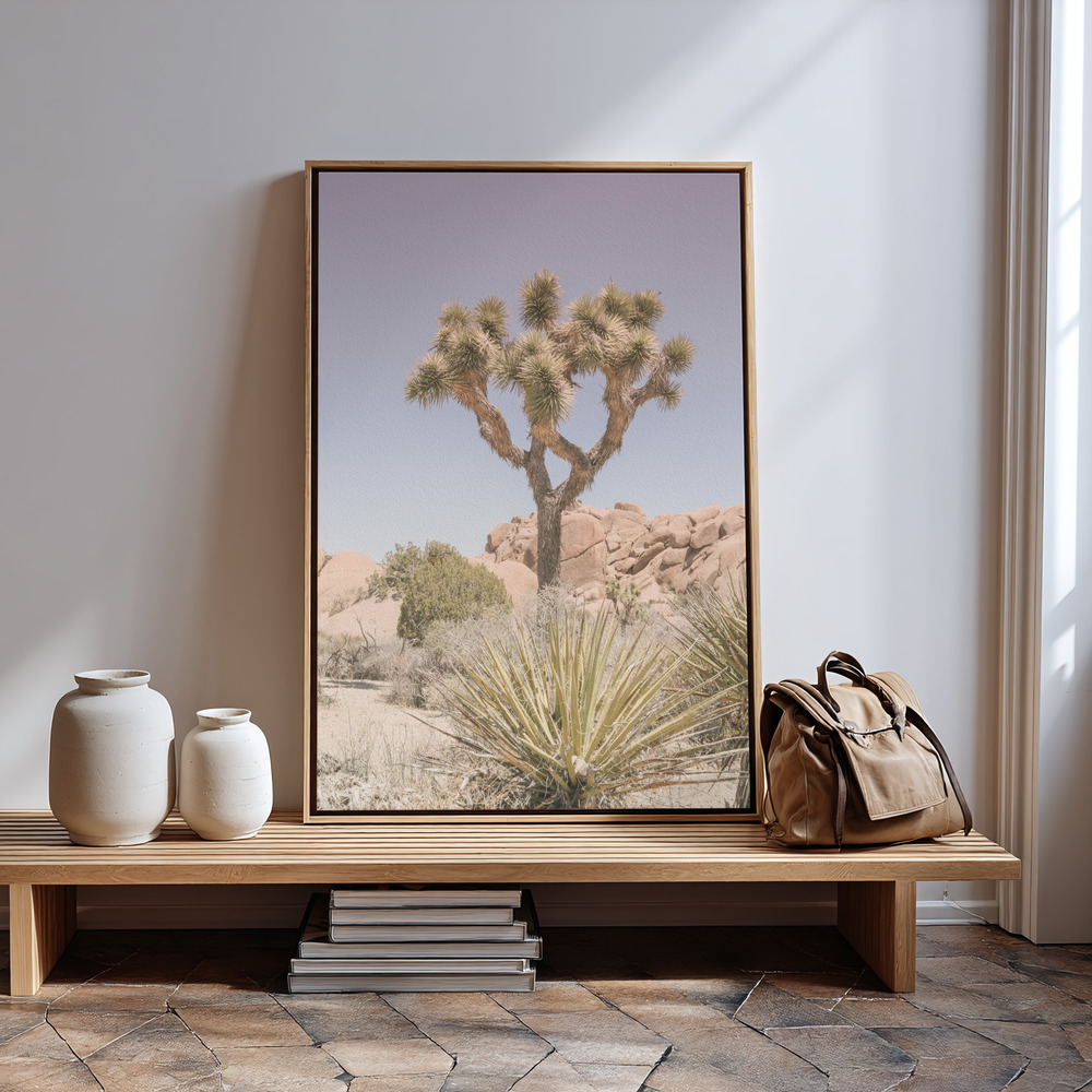 Canvas print - Mojave Desert in guest room