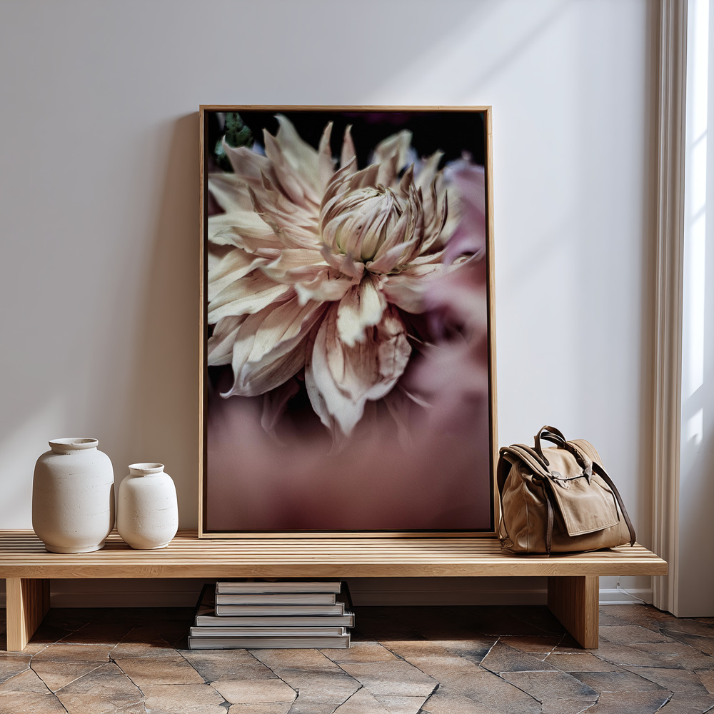 Lienzo - Morning Glory junto a la entrada