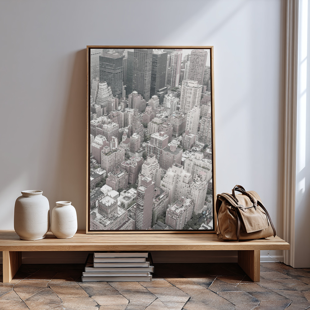 Canvas taulu - Nyc sisäänkäynnin luona
