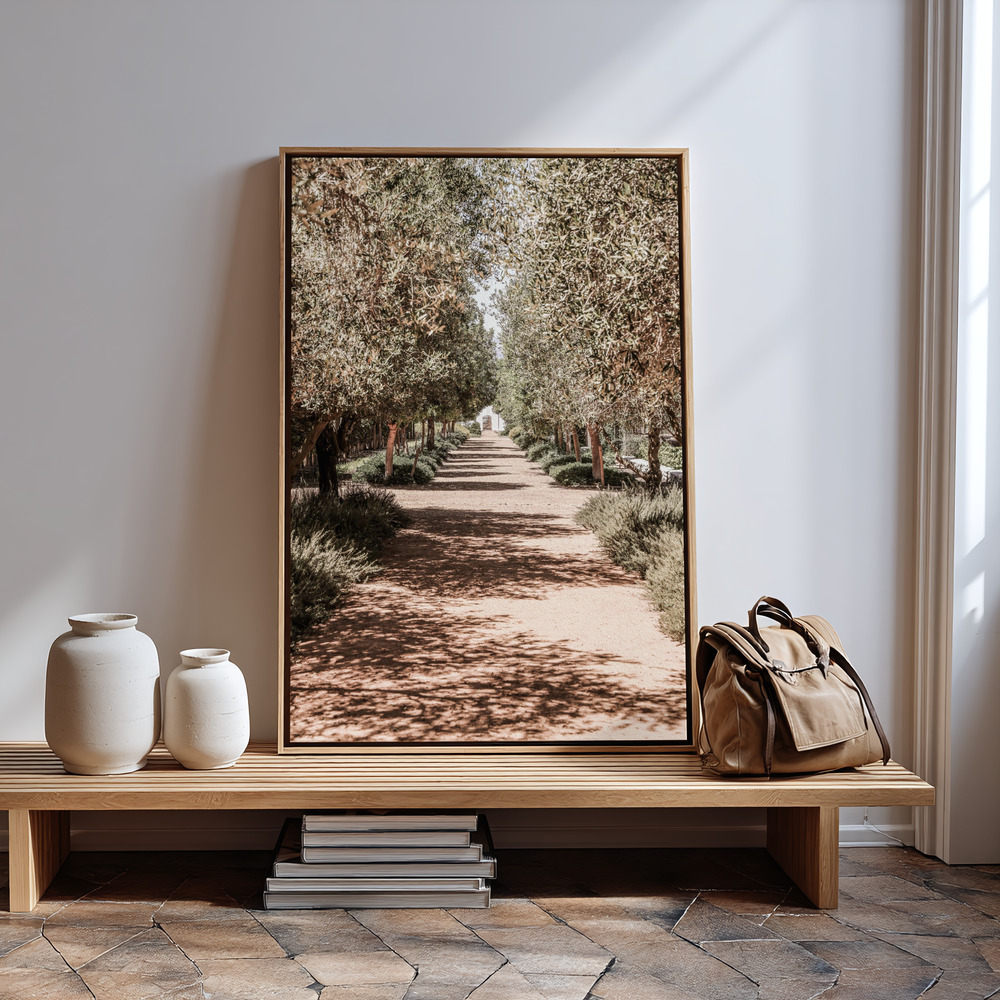 Canvas print - Secret Garden in guest room