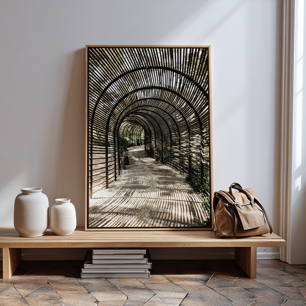 Canvas schilderi - Shadow Garden bij de ingang