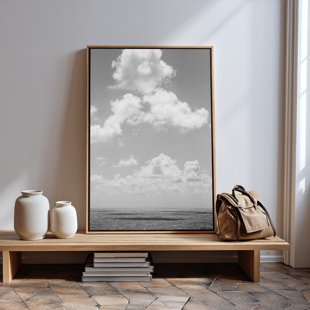 Canvas print - Shadow Play in guest room