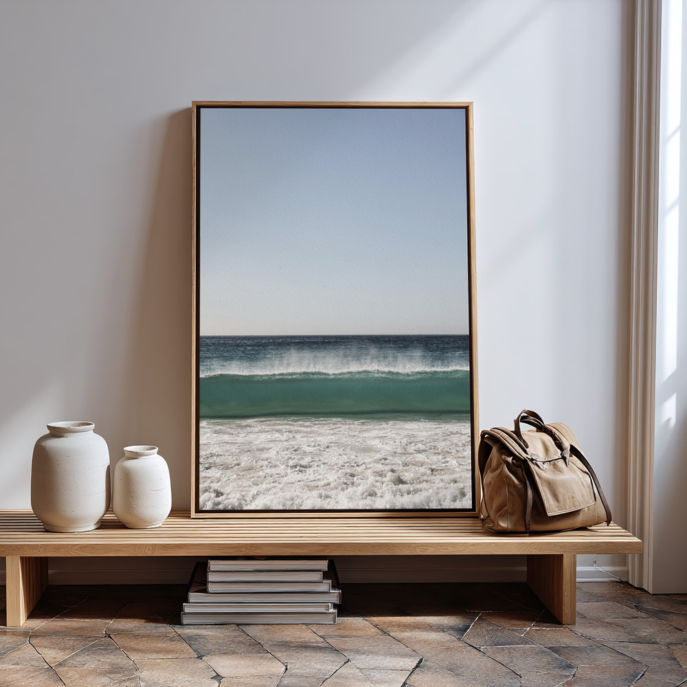 Canvas print - Shorelines in guest room