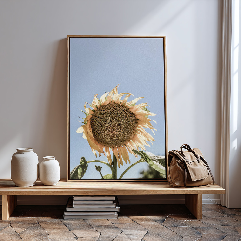 Toile - Sunny Bloom à l'entrée