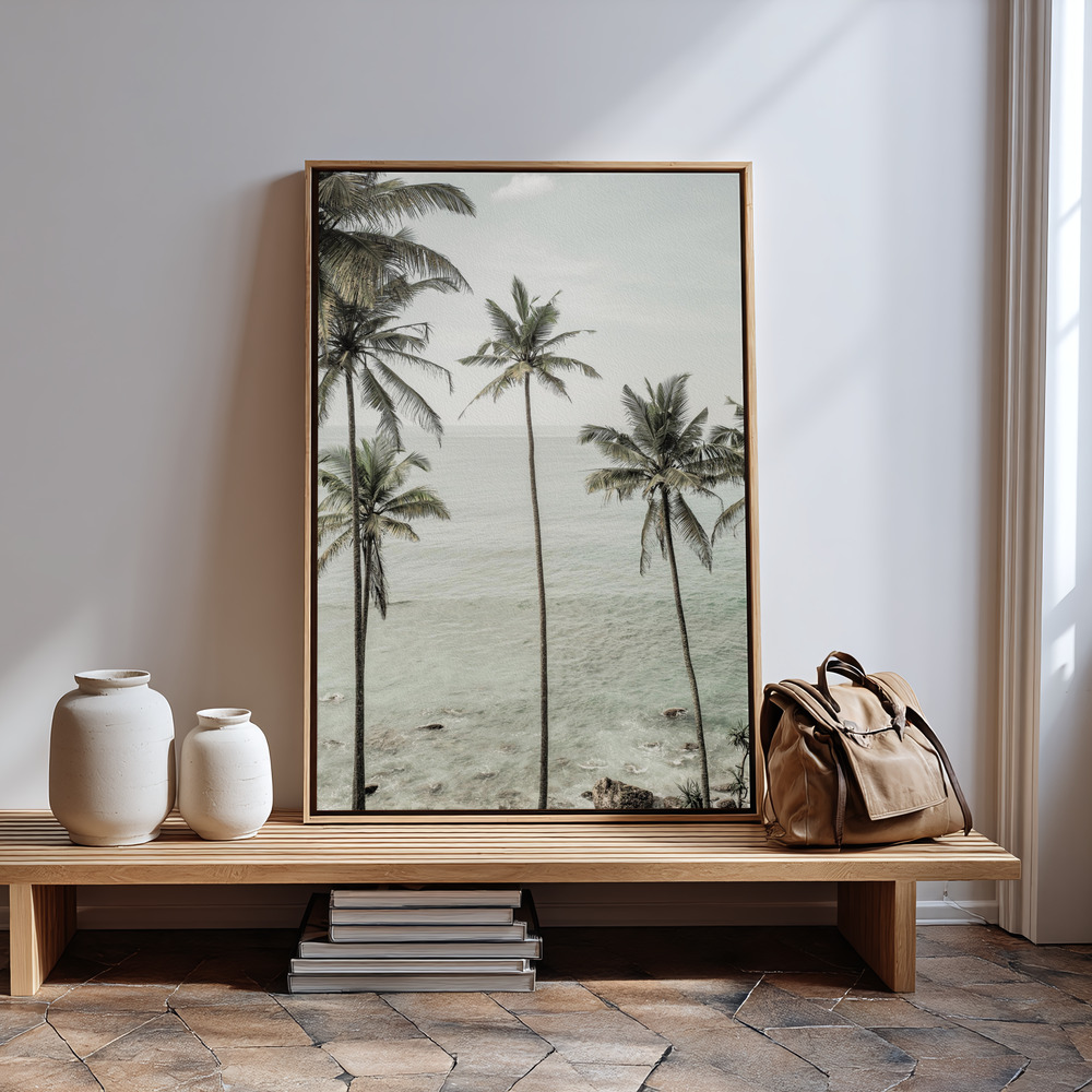 Canvas print - Tropical Dreams in guest room