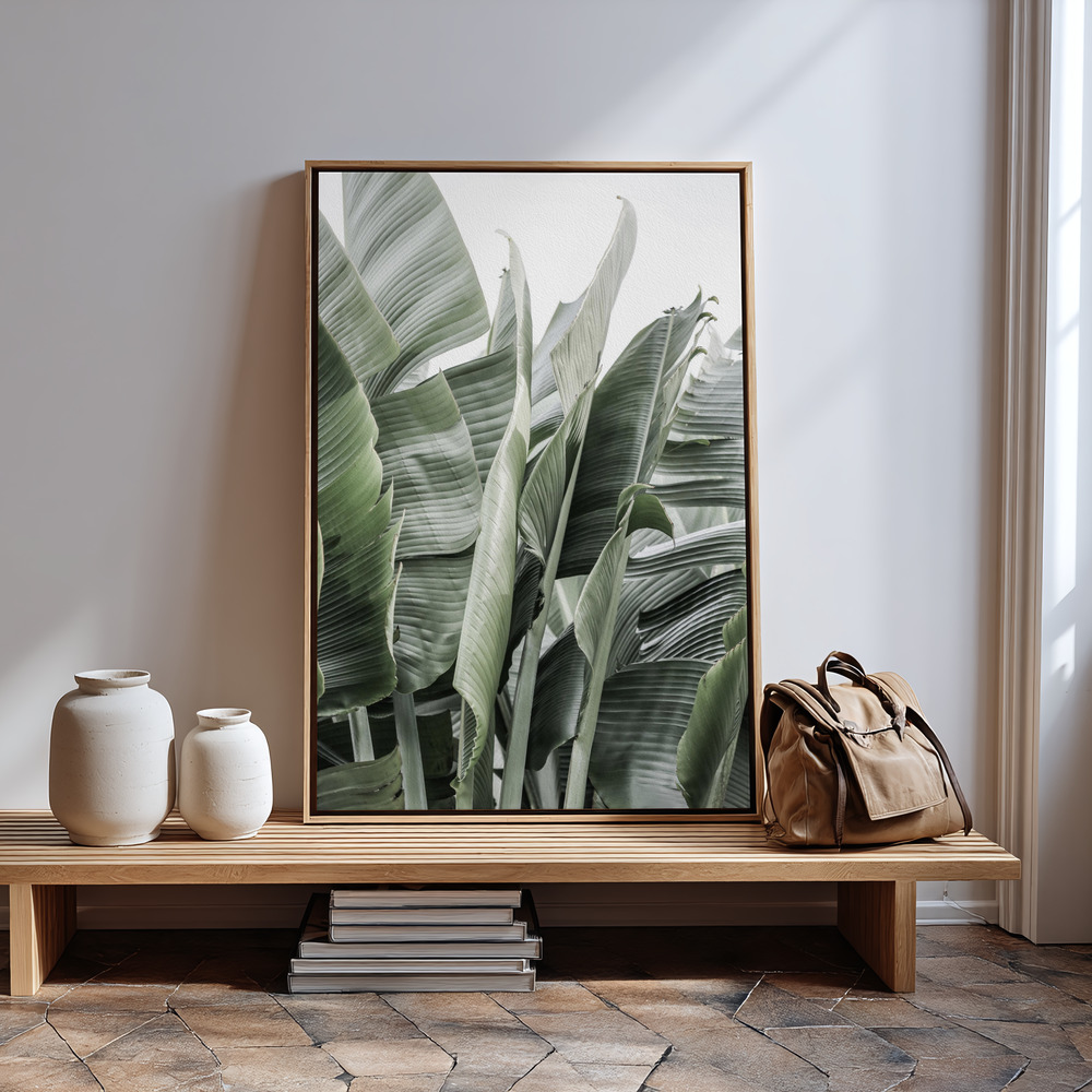 Canvas print - Wild Bannna in guest room