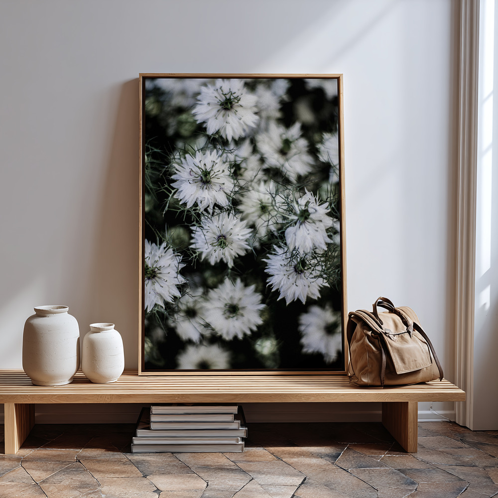Canvas print - Wild Daisey in guest room