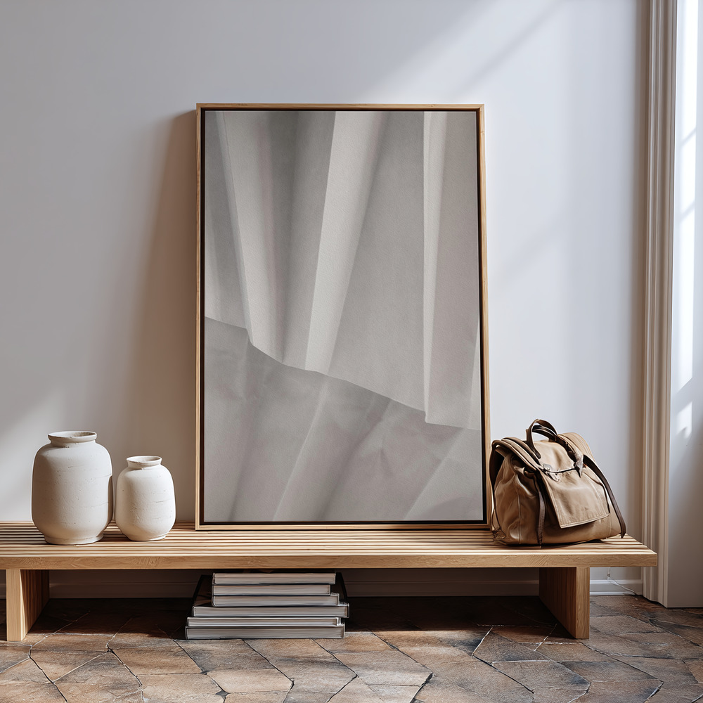 Canvas print - Paper Studies 14 in guest room