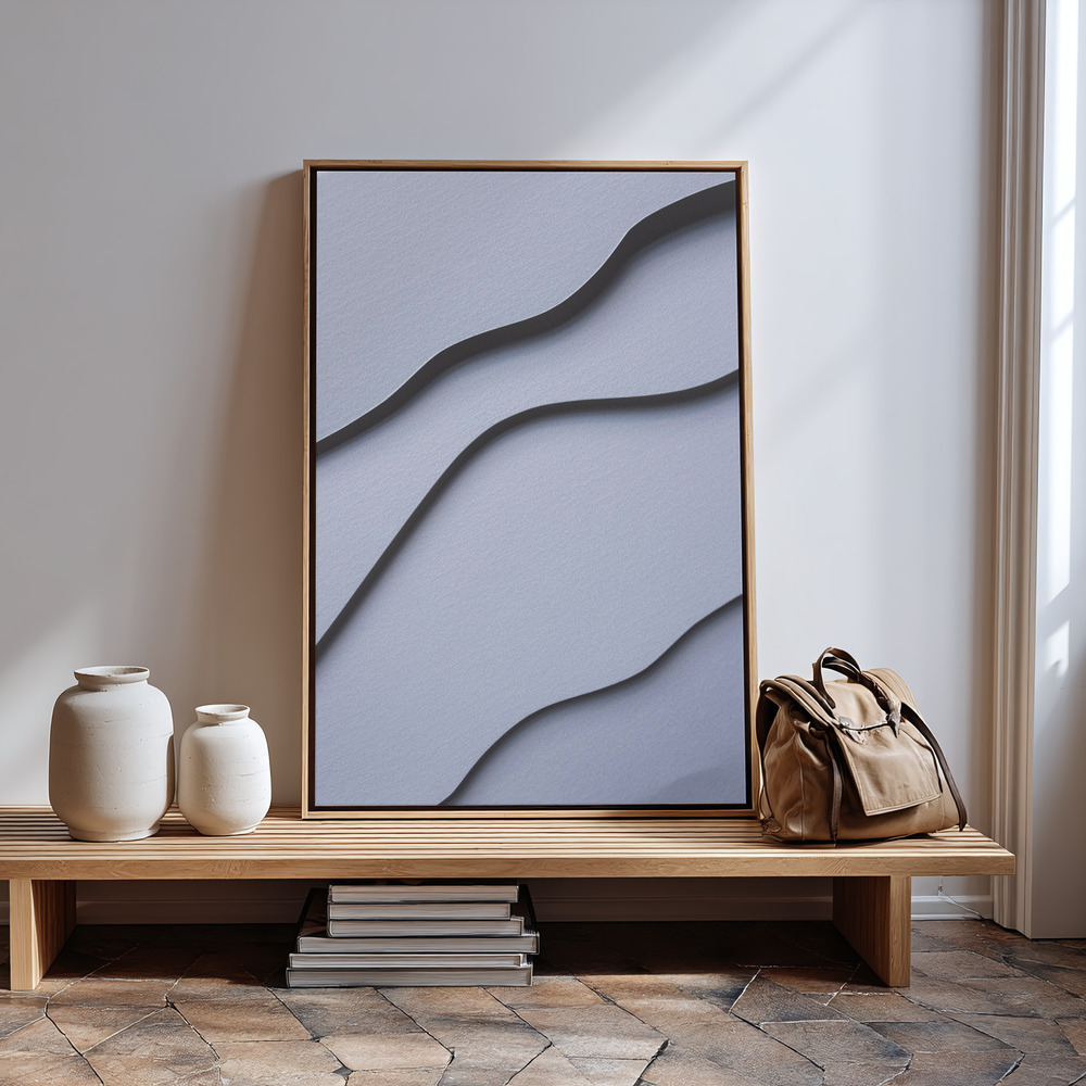 Canvas print - Paper Studies 27 by the entrance