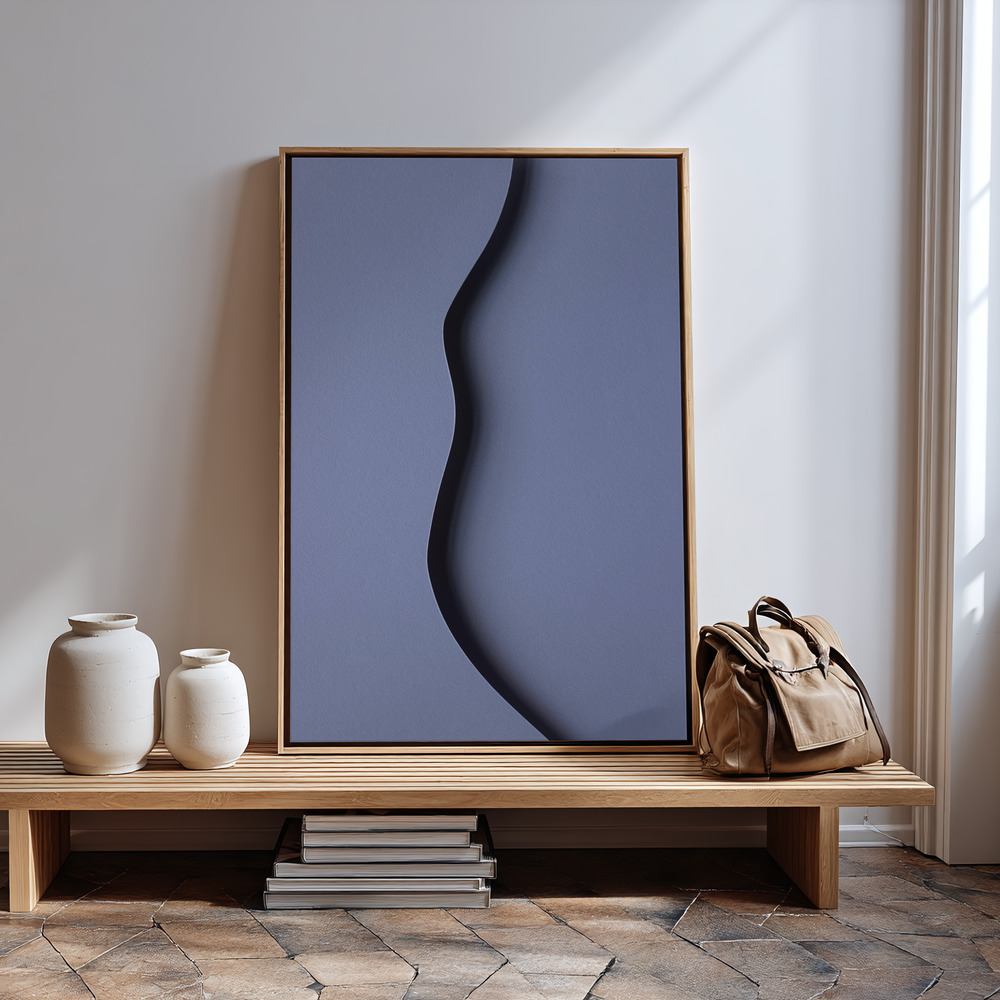 Canvas print - Paper Studies 29 by the entrance