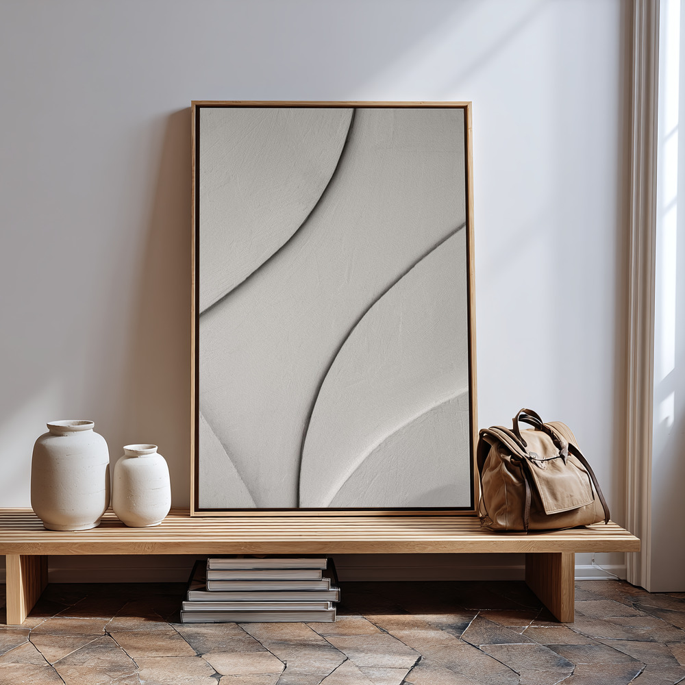 Canvas print - Shadow Play 5 in guest room