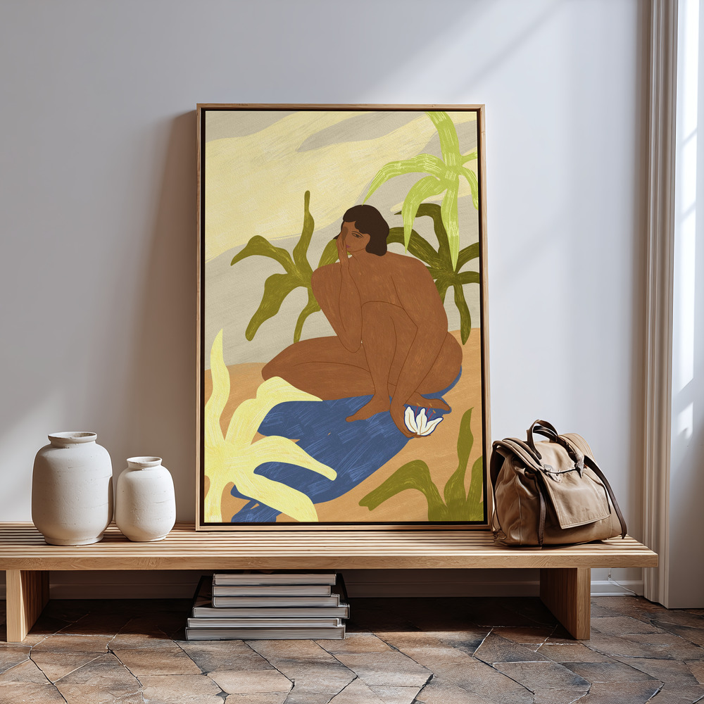 Canvas print - Aunaturel in guest room