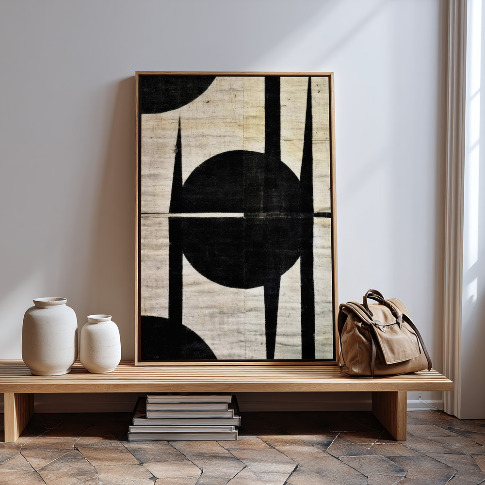 Canvas print - Fixed Circle in guest room
