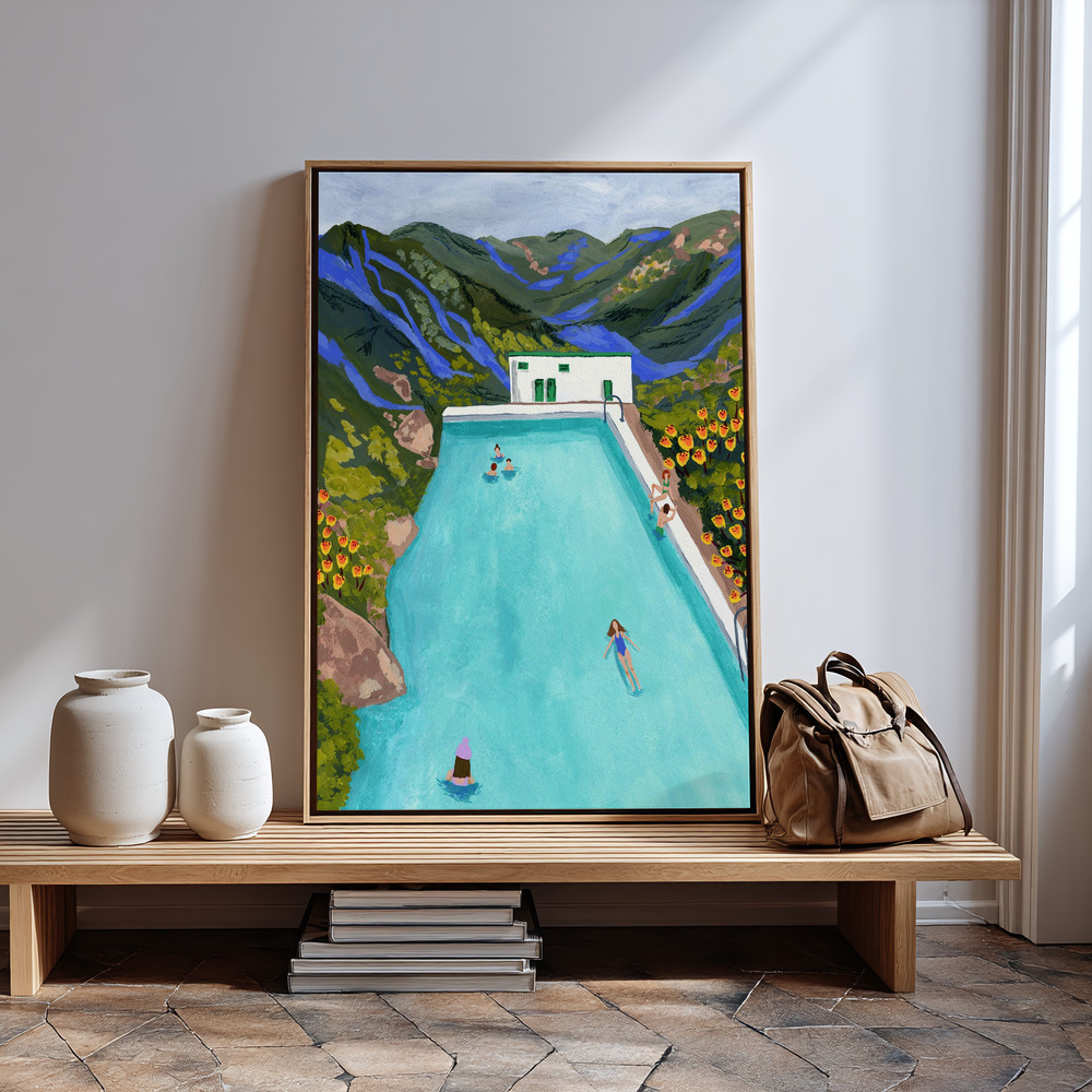Toile - Hotsprings à l'entrée